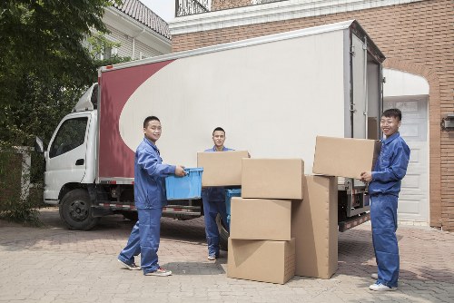 Commercial movers handling office relocation in Hackney