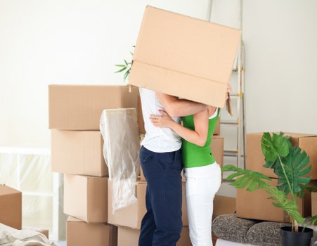 Furniture and box transport for a local Hackney move