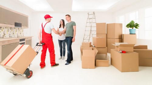 Local removal van service for home and business moves in Hackney