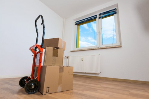 Example Hackney moving jobs from flats and busy streets