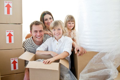 Man and van service assisting with a last-stage Hackney relocation