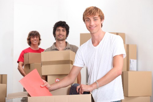 Local moving team handling a flat move in Hackney
