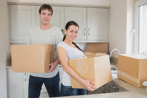 Local removals service handling a flat move in Hackney with careful loading